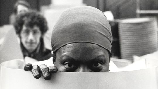 Nina Simone na archívnom zábere z marca 1977.