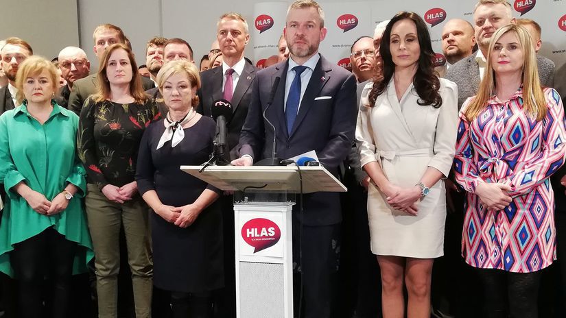 Peter Pellegrini rokoval s kolegami z Hlasu v...