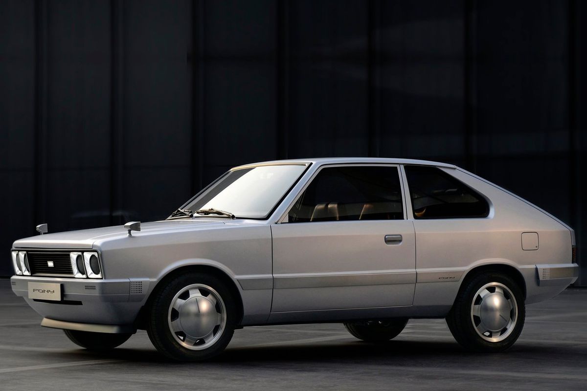 Retrokoncept Hyundai Pony, ktorý vznikol zo...