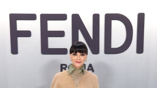 Americká herečka Christina Ricci na prehliadke...