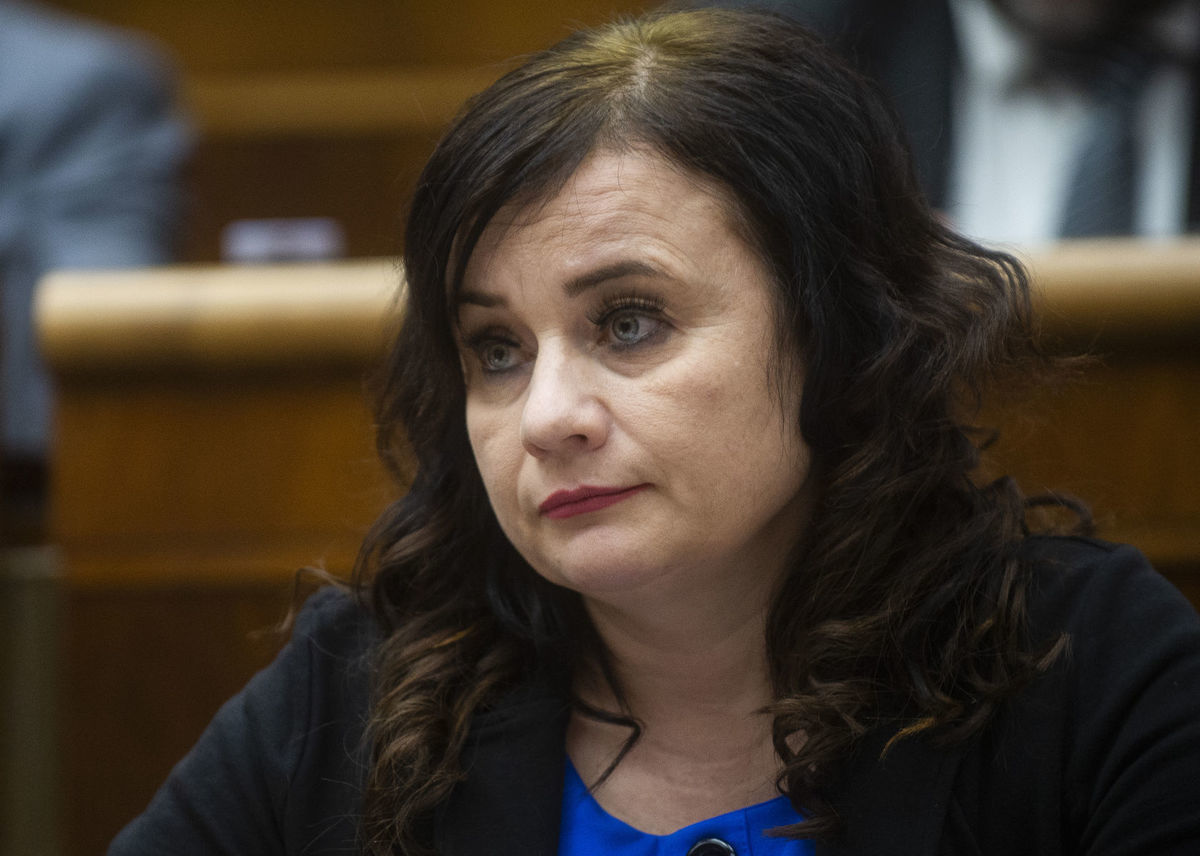 Na snímke nezaradená poslankyňa Martina Brisudová.