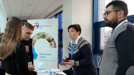 Stánok nemocnice Třinec.  