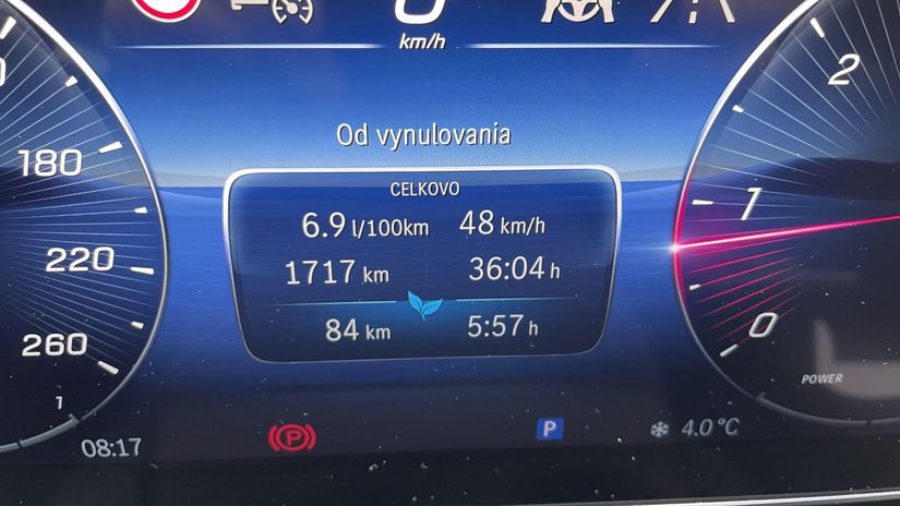 Priemerná spotreba za viac ako 1 700 km sa...