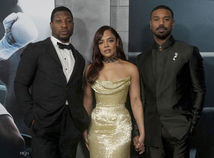 Jonathan Majors, Tessa Thompson a herec Michael B. Jordan