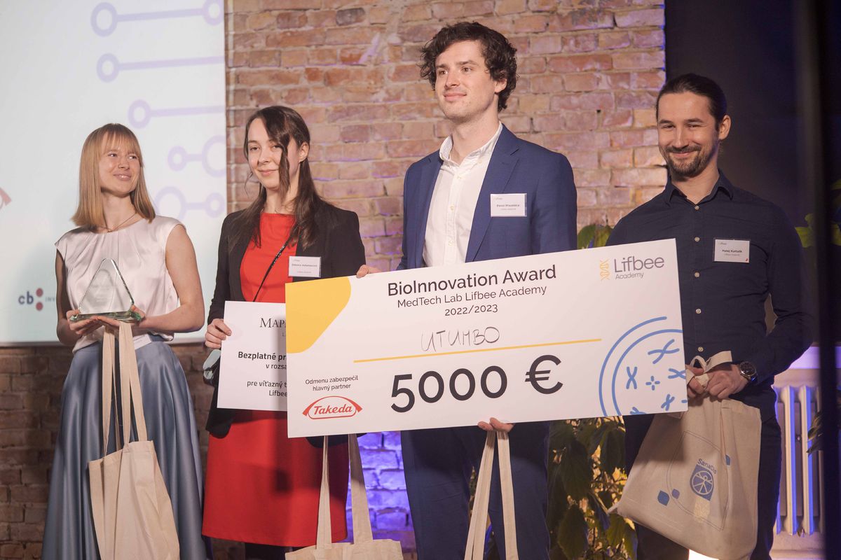 V kategórii MedTech zvíťazil tím Utumbo,...