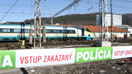 Žilina vykoľajený vlak pendolino polícia