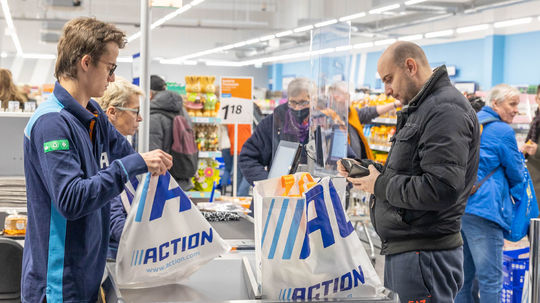 Action nový diskontný reťazec. 