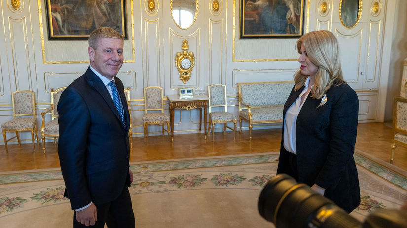 Prezidentka Zuzana Čaputová a Vladimír...