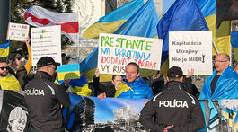 protest prezidentský palác ukrajina