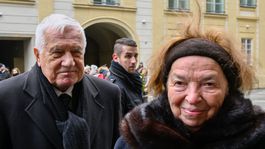 Jakubisko pohreb Václav Klaus