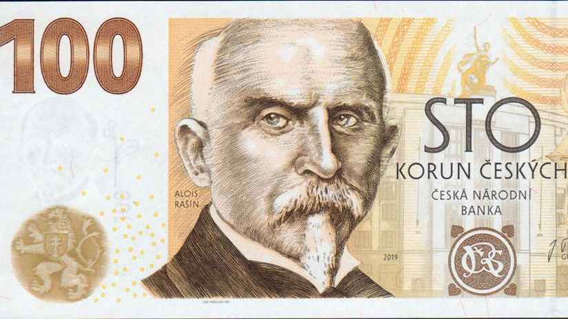 Alois Rašín na pamätnej bankovke, ktorú v...