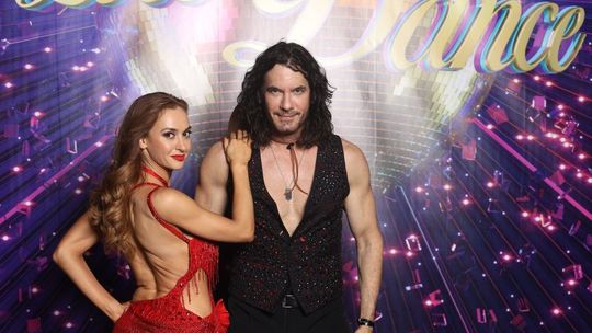 Mario Cimarro a Vanda Poláková počas 1. kola...