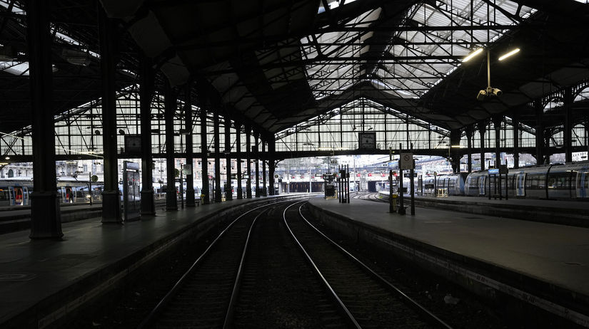 Francúzsko štrajky doprava železnica stanica
