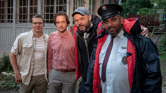 Michal Kubovčík, Juraj Hrčka, režisér Michal...