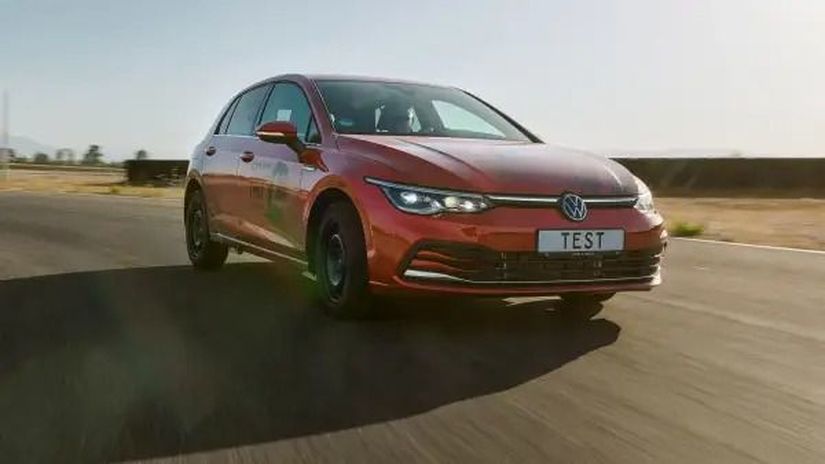 Testovacím vozidlom bol VW Golf ôsmej...