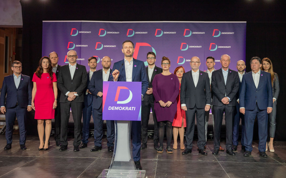 Eduard Heger na tlačovej besede s partnermi k...