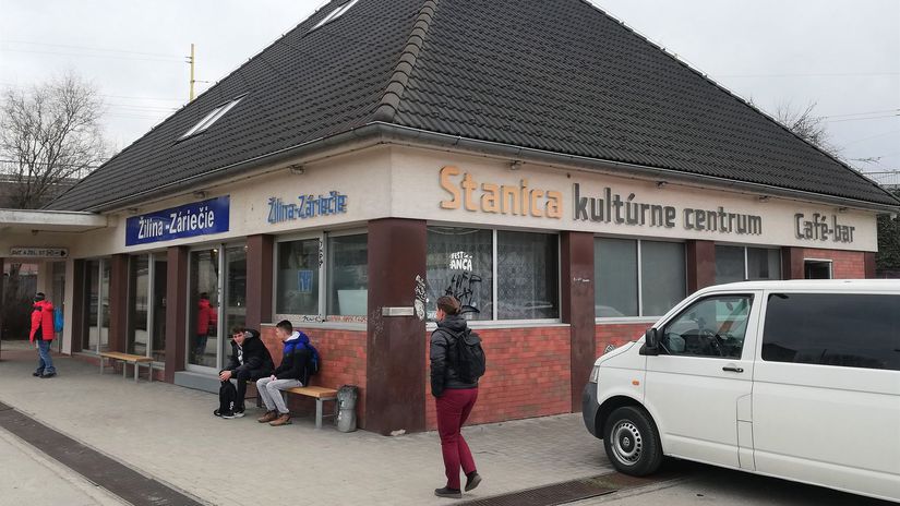 Kultúrne centrum Stanica Žilina-Záriečie.