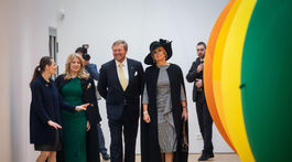 Holandská kráľovná Maxima, holandský kráľ Viliam-Alexander a prezidentka SR Zuzana Čaputová
