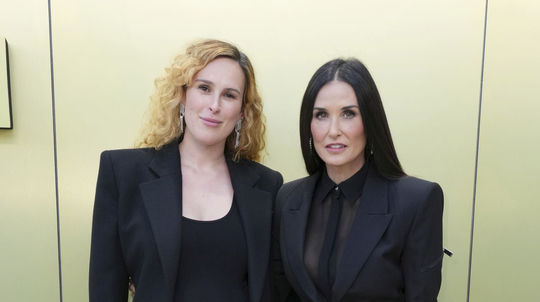 Herečka Rumer Willis a jej mama Demi Moore na...