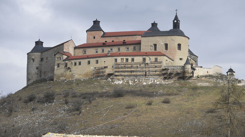 SR hrad Krásna Hôrka projekt obnova posun TK KEX
