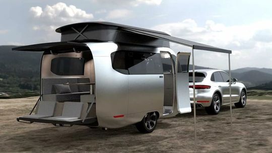 Airstream Studio F.A. Porsche Concept Travel...