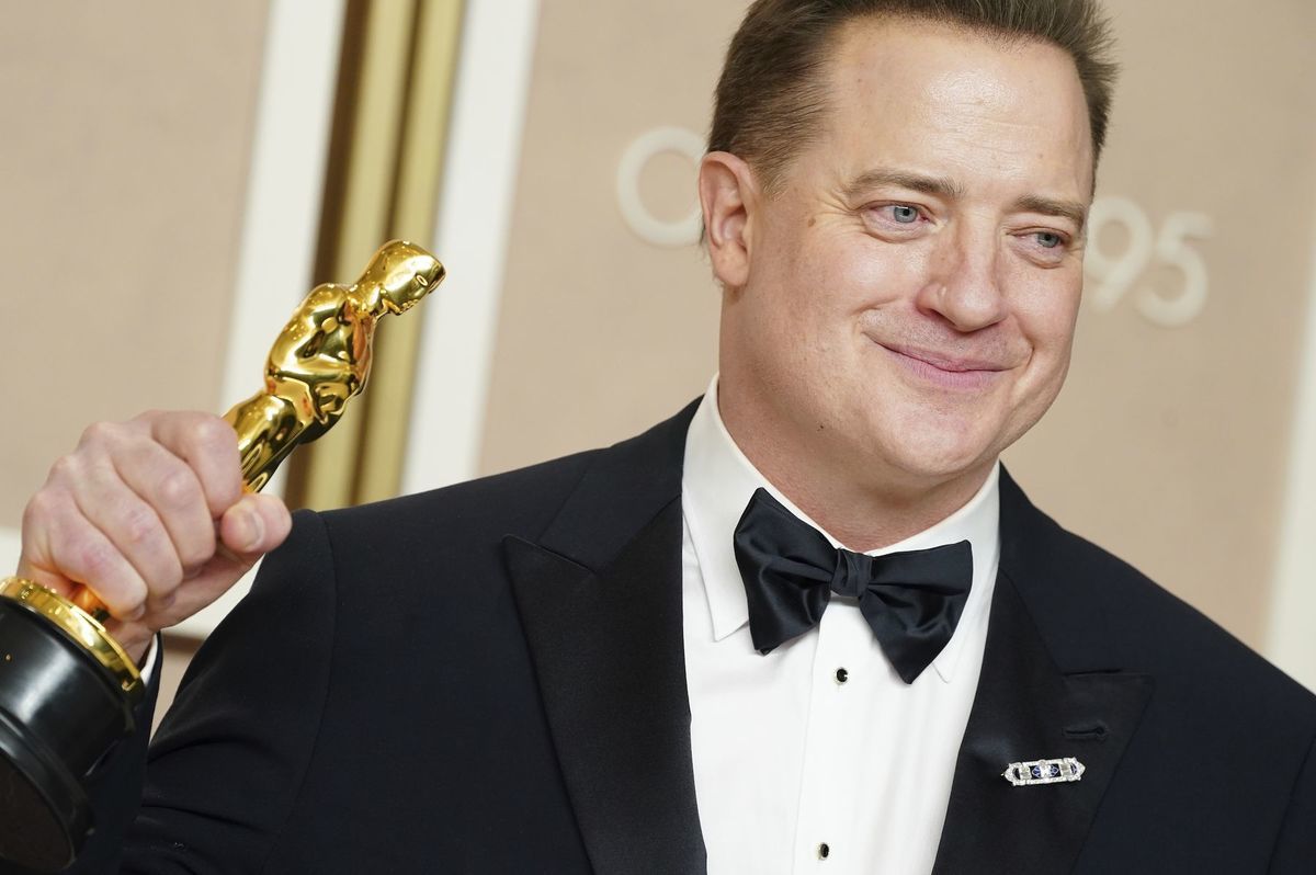 Americký herec Brendan Fraser získal cenu...