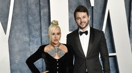Christina Aguilera v kreácii Chrome Hearts a jej manžel Matthew Rutler
