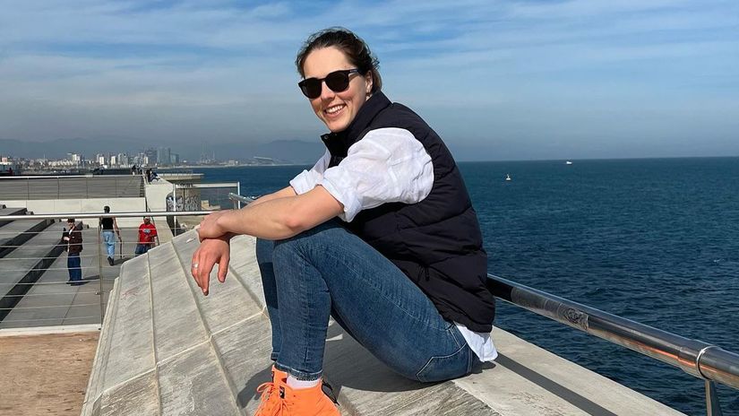 Petra Vlhová v Barcelone.