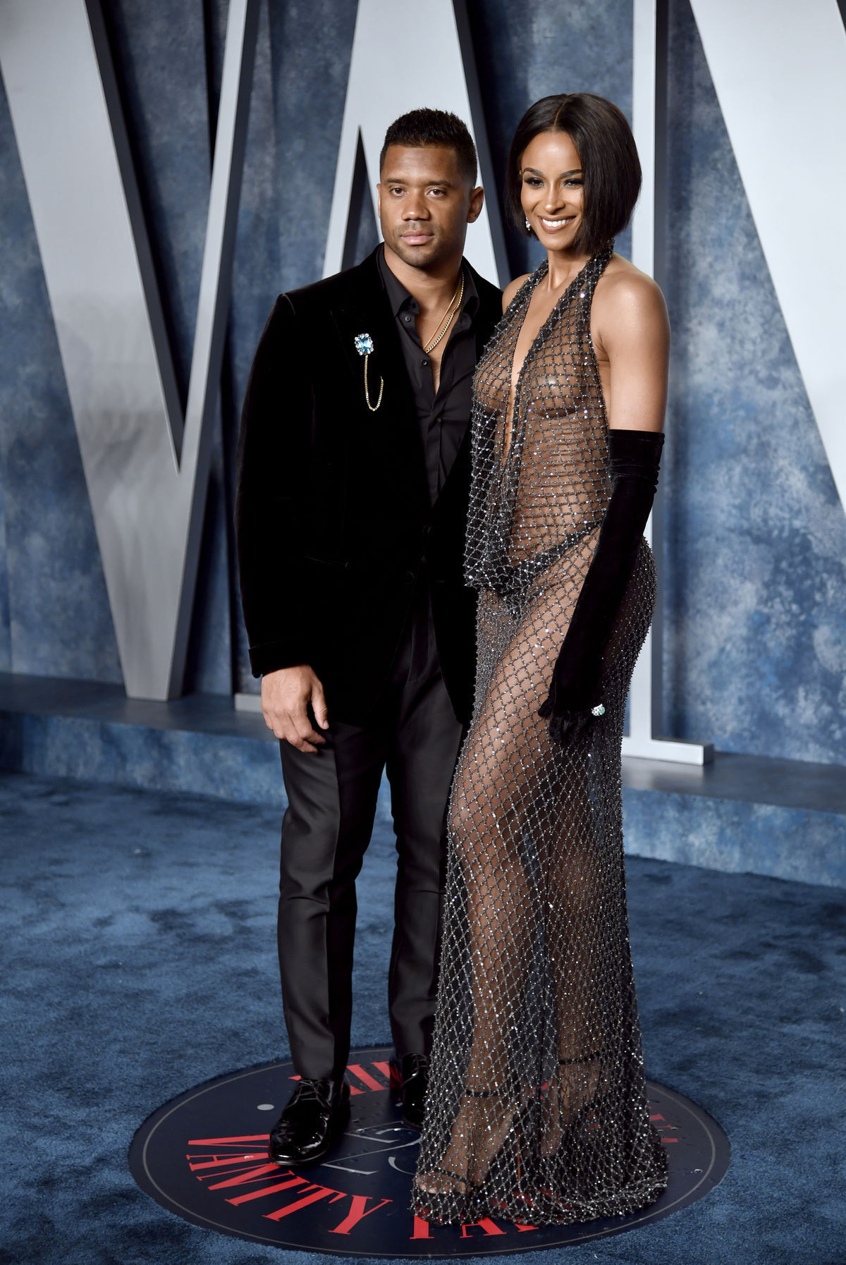 Speváčka Ciara a jej manžel Russell Wilson.