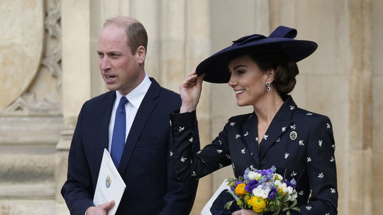 Princ William a princezná Kate počas osláv Dňa...