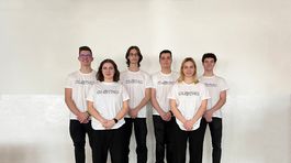 Členovia manažmentu študentskej firmy Clotho.