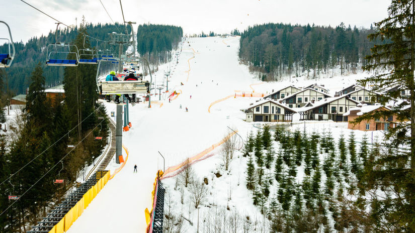 lyžiarske stredisko, lyžovanie, lyžovačka,...