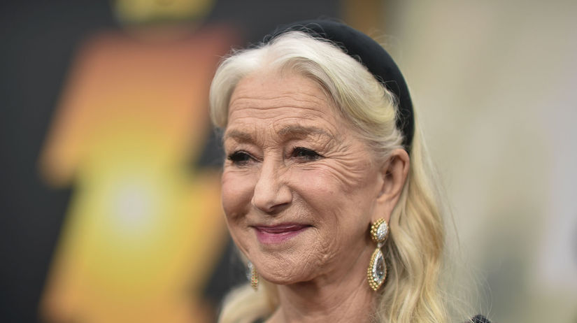 Herečka Helen Mirren.