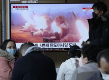Kórea KĽDR balistická strela raketa