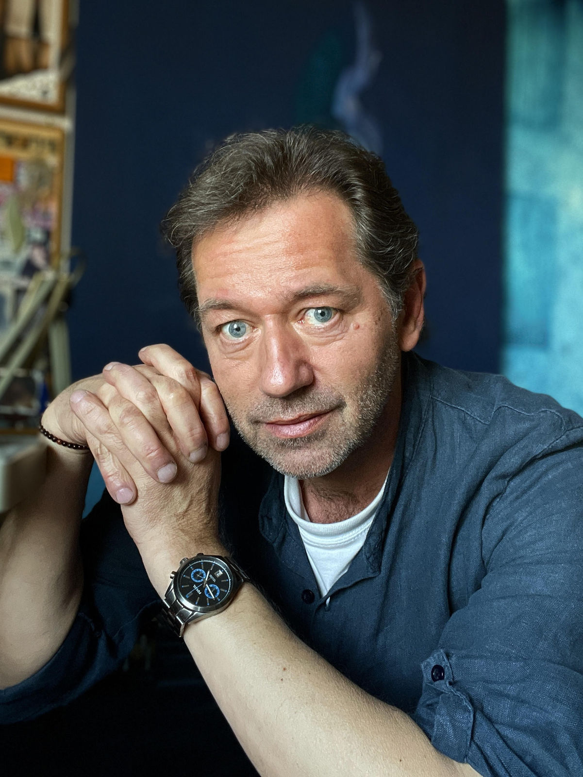 Akademický maliar Karol Felix, autor výtvarného...