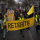 francúzsko protest demonštrácia