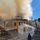 požiar banská štiavnica banka lásky