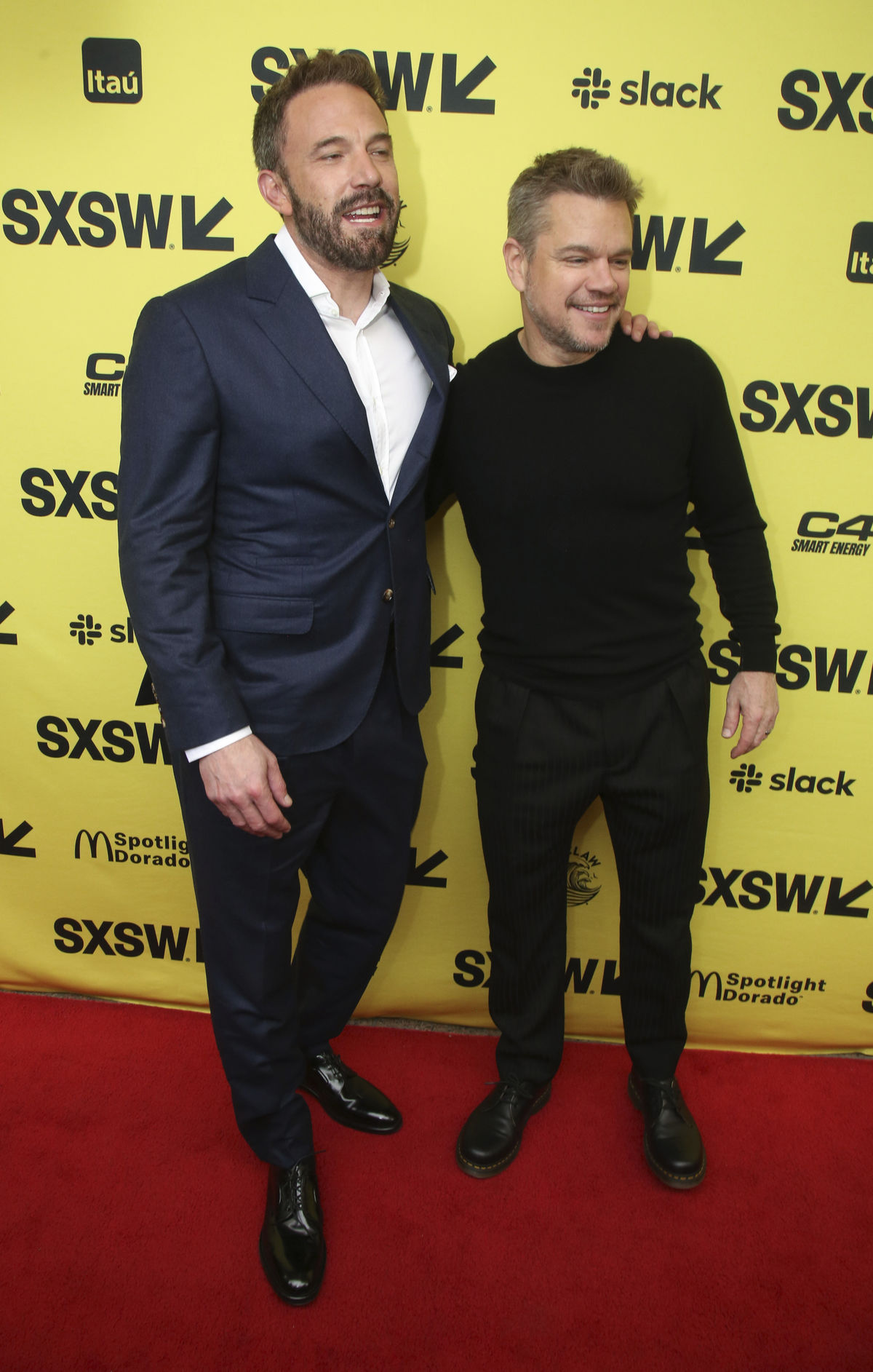 Ben Affleck (vľavo) a jeho kolega Matt Damon