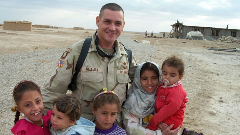 Fred Wellman v Iraku.