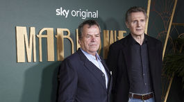 Neil Jordan (vľavo) a herec Liam Neeson
