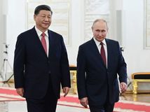 Rusko Čína Putin Si Ťin-pching