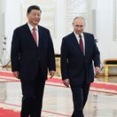 Rusko Čína Putin Si Ťin-pching