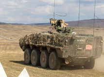 vojenské cvičenie, Slovenský štít 2023, vojaci, armáda, transportér