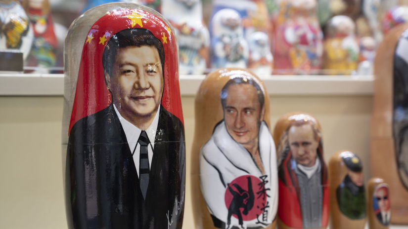 Rusko, Čína, Si Ťin-pching, Vladimir Putin,...