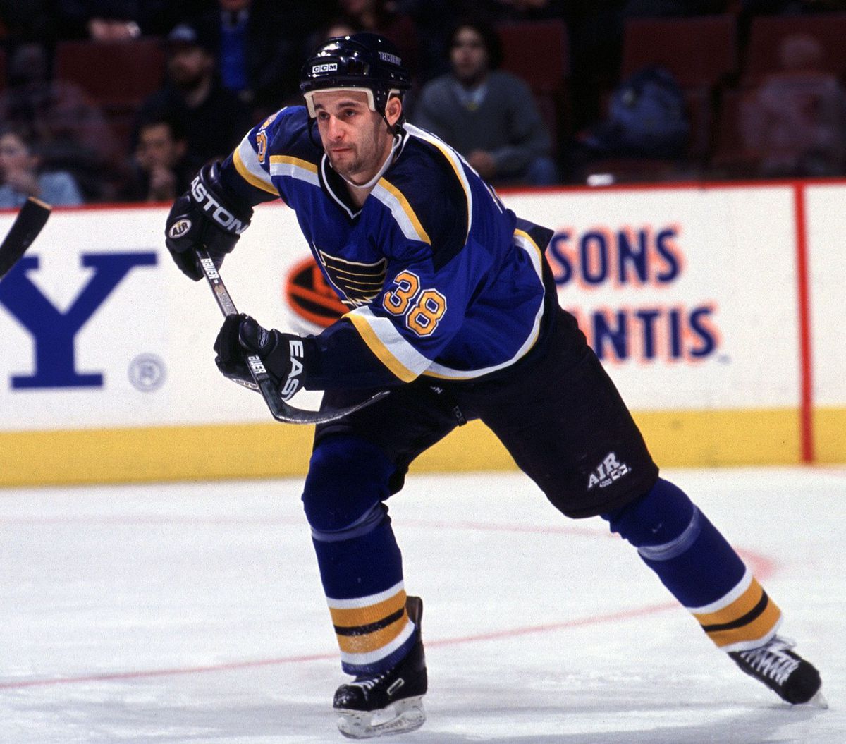 Pavol Demitra v drese St. Louis Blues.