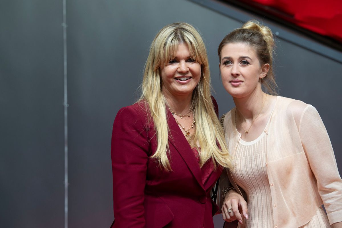 Corinna Schumacherová s dcérou Ginou.