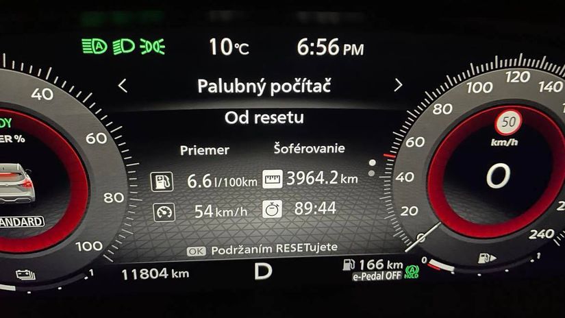 Spotreba vie občas padnúť aj pod päť litrov....