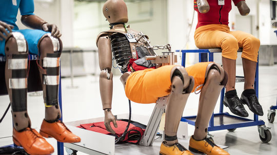 Testovacie figuríny v spoločnosti Škoda Auto