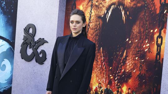 Herečka Daisy Head na slávnostnej premiére...