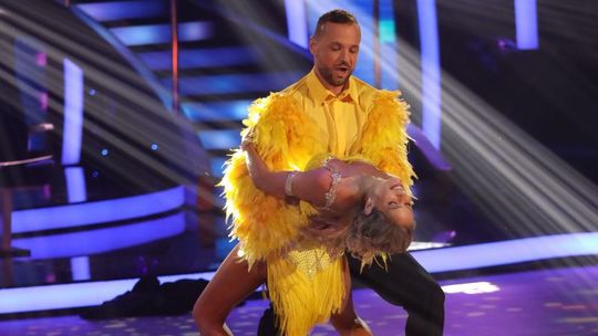 Marián Gáborík a Ivana Gáborík počas 4. kola...